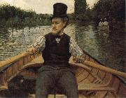 Gustave Caillebotte Sail meeting Spain oil painting artist